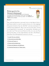 Bildergeschichte In 2020 Bildergeschichte Bildergeschichten Grundschule Geschichte