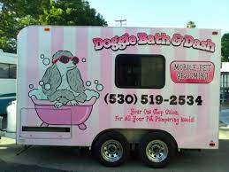 He or she will be getting plenty of attention and tlc. The Coolest Vendor And Food Trucks Across The Country Pet Grooming Business Dog Grooming Salons Dog Grooming
