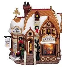 Lemax Devaney S Bakery B O Led Maison De Noel Village De Noel Decoration Noel