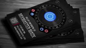 The best selection of royalty free dj business card vector art, graphics and stock illustrations. 38 Free Dj Business Card Template Free Download With Stunning Design For Dj Business Card Template Free Download Cards Design Templates