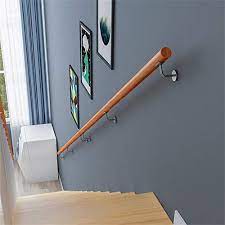 Gilpin wrought iron railing (4) midway aluminum railing (5). Complete Kit Length 1ft 20ft Wyyggnb Stair Handrail Professional Non Slip Wood Stair Rail Home Against The Wall Indoor Loft Elderly Railings Handrails Corridor Support Rod Size 6ft Tools Home Improvement Handrails