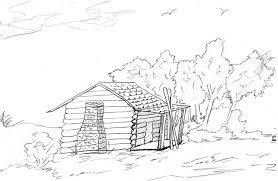Learn about betsy ross, george washington and the 5 point star! Pioneer Coloring Page Coloring Home