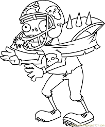 Mario zombie halloween coloring pages it is not education only, but the fun also. Giga Football Zombie Coloring Page For Kids Free Plants Vs Zombies Printable Coloring Pages Online For Kids Coloringpages101 Com Coloring Pages For Kids