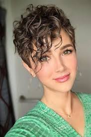 Here's a curly pixie haircut with an undercut. The Best Ways To Style Short Curly Hair Voluflex
