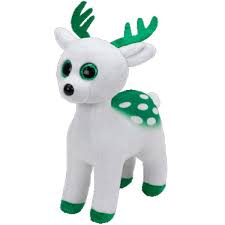 Brown with a pale brown neck, brown with a pale brown head, neck, chest, and legs, pale brown with a brown face, back, and legs, and fully pale brown. Ty Beanie Baby Peppermint The Green White Reindeer Beanie Boo Dogs Baby Beanie Animal Dolls