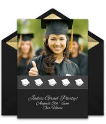Shop our new designs & trims Free Grad Invitations Graduation Online Invites Punchbowl