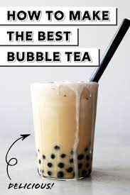 How To Make The Best Bubble Tea Boba Tea Bubble Tea Recipe Bubble Tea Boba Boba Tea Recipe