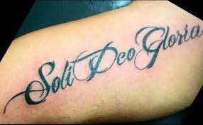 Simple elegant tattoo fonts tattoo fonts. Will Have This Someday 3 Glory To God Alone Different Font Though Tattoos Get A Tattoo Grace Tattoos