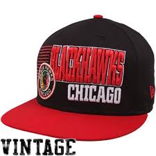 stylish new era chicago blackhawks black red 9fifty