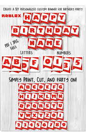 Printable happy birthday yard sign digital file drive by | etsy. Roblox Printable Birthday Banner Pdf Jpeg Roblox Printable Happy Bi Birthday Banner Free Printable Happy Birthday Banner Printable Printable Birthday Banner
