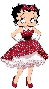 Black And Red Cartoon Characters Betty Boop Betty Boop Betty Boop Cartoon Betty Boop Pictures