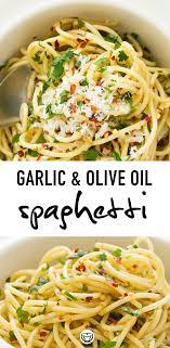 Spaghetti With Garlic And Olive Oil Recipe Spaghetti Recipes Easy Recipes Best Spaghetti Recipe