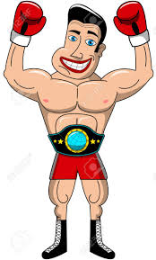En dibujos.net los podrás colorear, descargar e imprimir de forma gratuita las veces que quieras. Feliz Cinturon De Campeon Boxeador De Dibujos Animados Y El Uso De Guantes De Boxeo Aislado Exultante Ilustraciones Vectoriales Clip Art Vectorizado Libre De Derechos Image 59676189