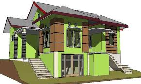 July, 13 2021 rencana perpanjang ppkm darurat, wagub dki: Denah Rumah Tanah Miring Model Rumah Minimalis 2020