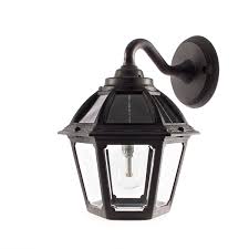 Alcott Hill Rioux Black 1 Bulb Solar Powered Outdoor Barn Light With Dusk To Dawn Reviews Wayfair