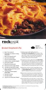 Rock Crok Brisket Shepherd S Pie Crock Meals Rockcrok Recipes Pampered Chef Recipes