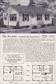 1951 Aladdin Kit Houses The Atlanta House Plans With Pictures Vintage House Plans Vintage House