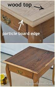 Queen Anne End Table Makeover Infarrantly Creative End Table Makeover Coffee Table Makeover Table Makeover