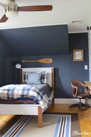 Benjamin Moore Hale Navy The Best Navy Blue Paint Color The Harper House Boys Bedroom Paint Color Boy Room Paint Boys Room Colors