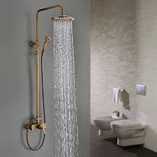 douchekranen traditioneel with antieke koper enkele greep drie gaten kenmerk for op muur montage douche wasbak douchekop koperen bad
