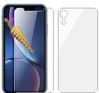 Tempered Glass 9h Guard Screen Protector For Apple Iphone Xr Front + Back