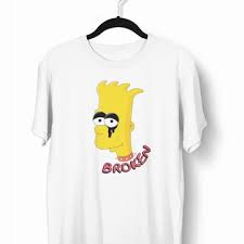 Open & share this gif os simpsons, desenhos, homer simpson, with everyone you know. Camiseta Desenho Os Simpsons Bart Simpson No Elo7 Let S Be Cool 1374582
