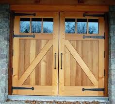 Exterior hinged barn door designs. Barn Door Ideas For Garage Minimalist Home Design Ideas