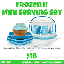 Apr 10, 2020 · how to decorate mini lemon tarts. Frozen Ii Mini Serving Carolyn Gumm With Tupperware Facebook