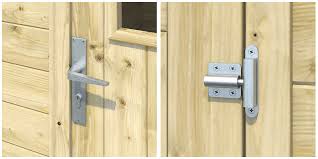 Porte de jardin bois dur droit sur frame. Paumelles Pour Porte Abri De Jardin