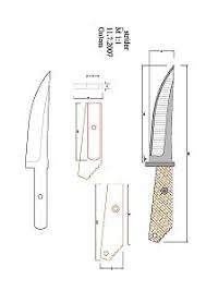 Golem Drawings Onedrive Knife Drawing Knife Patterns Knife Template