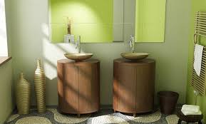 Bathroom by sheila rich interiors, llc the soft green opalescent tile in the shower and on the floor creates a subtle tactile geometry, in harmony with the matte white paint used on the wall and ceiling; 18 Relaxing And Fresh Green Bathroom Designs Home Design Lover