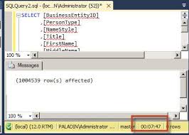 Data Import Performance Comparison T Sql Vs Ssis For Large Import Sql Data Comparison