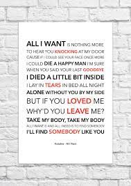 Kodaline All I Want Lyrical Song Art Poster Song Lyrics Art Foo Fighters Lyrics Foo Fighters Everlong