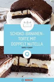 Schoko Bananen Torte A La Bananensplit Rezept Schoko Bananen Torte Kuchen Rezepte Einfach Simply Yummy