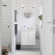 475 x 335 x 125 mm. Enhet Tvallen Wash Basin Cabinet With 2 Doors White Pilkan Tap Ikea