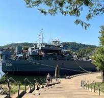 LST325 Museum Ship Visit to Wheeling West Virginia