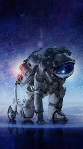  Iphoneachtergronden Astronaut Wallpaper Astronaut Art Space Artwork