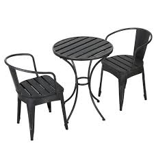 Biles 3 Piece Bistro Set Outdoor Bistro Set Outdoor Patio Furniture Sets Bistro Set