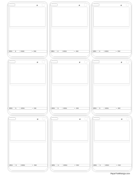 Pokemon card printable where to print custom cards lovely images. Pokemon Card Template Free Printable Paper Trail Design