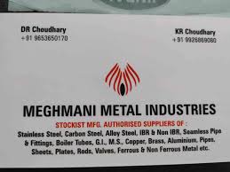 Meghmani Metal Industries in Gondwara,Raipur-chhattisgarh - Best Stainless  Steel Pipe Manufacturers near me in Raipur-chhattisgarh - Justdial