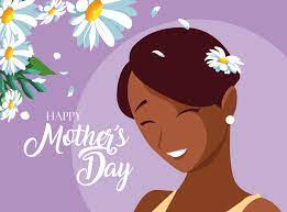 Maybe you would like to learn more about one of these? Happy Mother Day Card With Cute Mom And Flowers 690996 Vector Art At Vecteezy