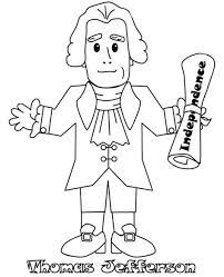 Color in this picture of thomas jefferson and others with our library of online coloring pages. Thomas Jefferson Coloring Pages Learny Kids