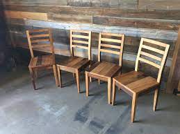Huge range of dining room chairs for home or trades. Farmhouse Reclaimed Wood Dining Chair Oak Clear What We Make