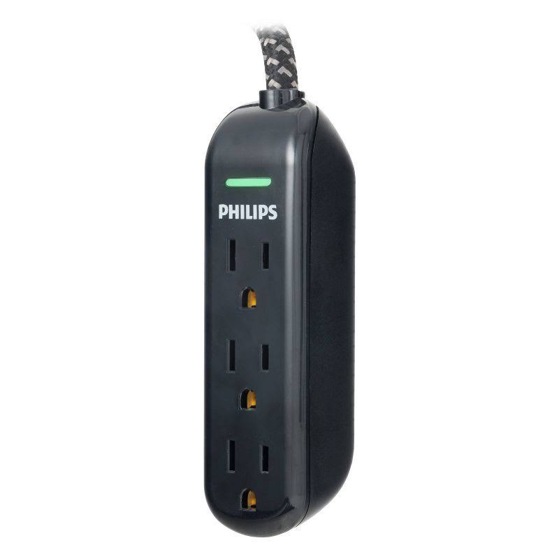 Philips 3-Outlet Grounded Extension Cord