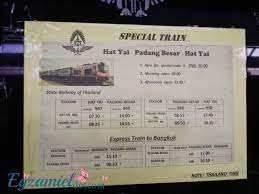 From penang, malaysia to hat yai, thailand lewat padangbesar by train. Hatyai Trip Cara Ke Hatyai Menaiki Ets Dan Special Train Thailand Blog Eyzamiel