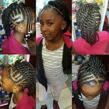 Tried This For The 2nd Time Just On A Different Sister Hair Is A Bit Shorter Similar Grade She Loves Her New Kids Hairstyles Black Little Girls Hair Styles