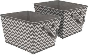 17.5w x 13.5d x 7.5h. Sorbus Storage Basket Bins Tapered Chevron Fabric Baskets For Household Essentials Foldable Portable For Nursery Closet Car And More Buy Online In Antigua And Barbuda At Antigua Desertcart Com Productid 56149833