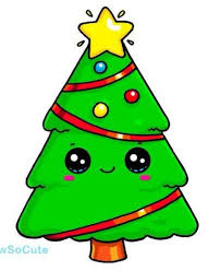 Lindo personaje kawaii para dibujar como mas te guste. 28 Trendy Kawaii Christmas Tree Drawing Dibujos Kawaii Dibujos Kawaii Faciles Dibujos Kawaii 365