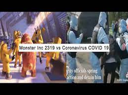 Monster Inc 2319 Scene Predicted Covid 19 Youtube