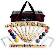 Maybe you would like to learn more about one of these? 8 Player Deluxe Amish Crafted Croquet Game Set With By Amishtoybox Amish Crafts Wooden Board Games Games